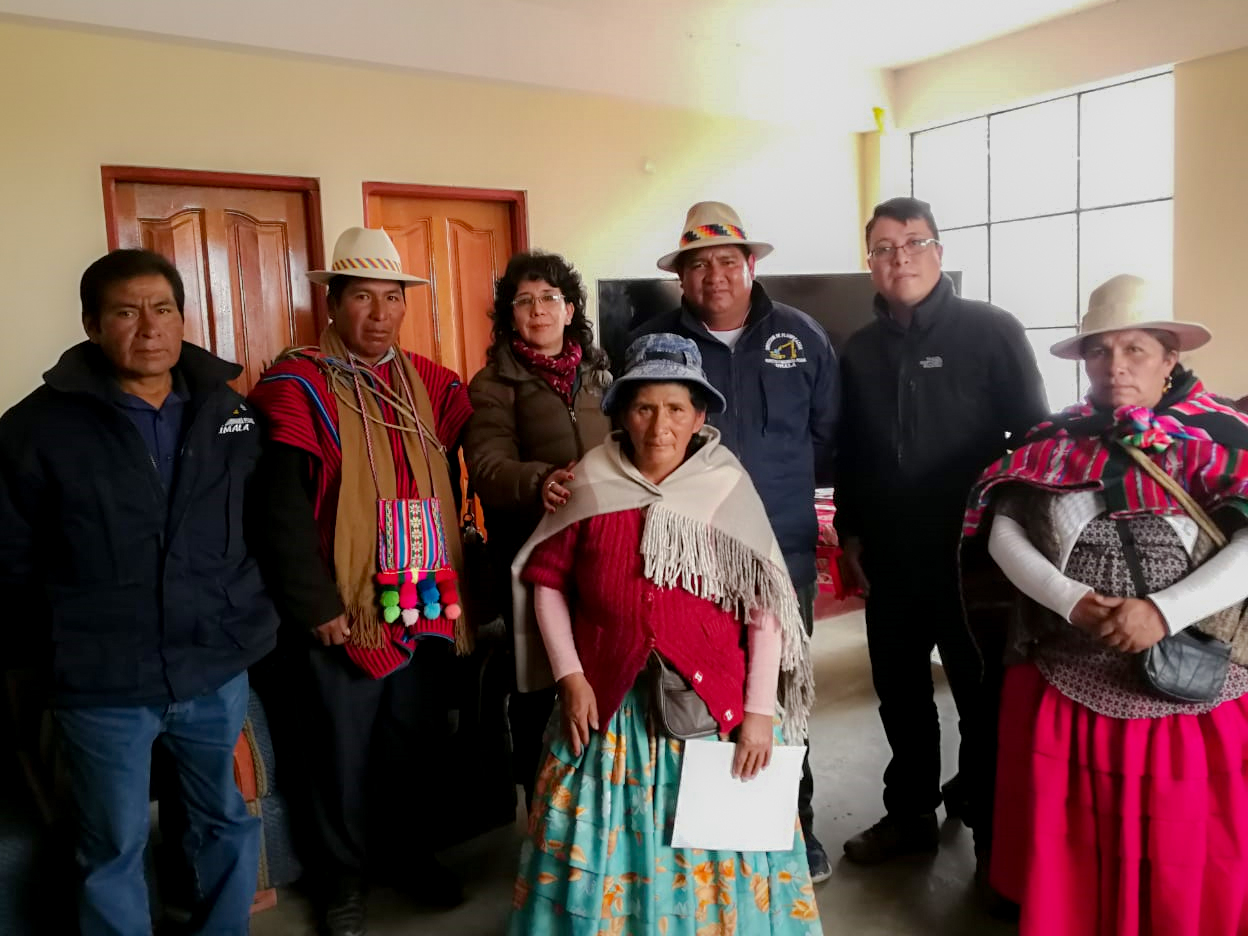 Inicio del trabajo del Programa SLIM–UMSA en Umala