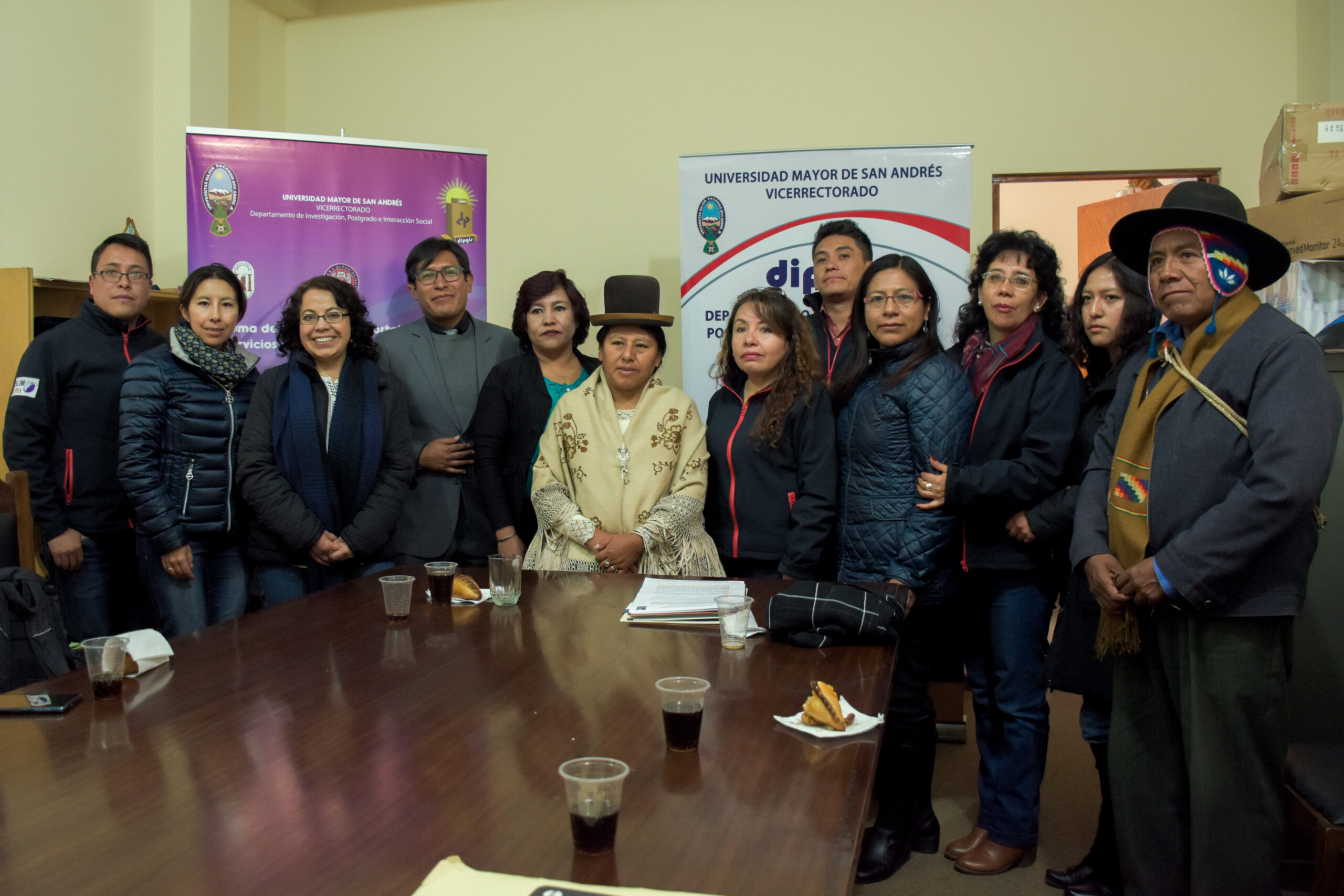 Firma de convenio UMSA y Gobierno Municipal de Laja para fortalecer el SLIM