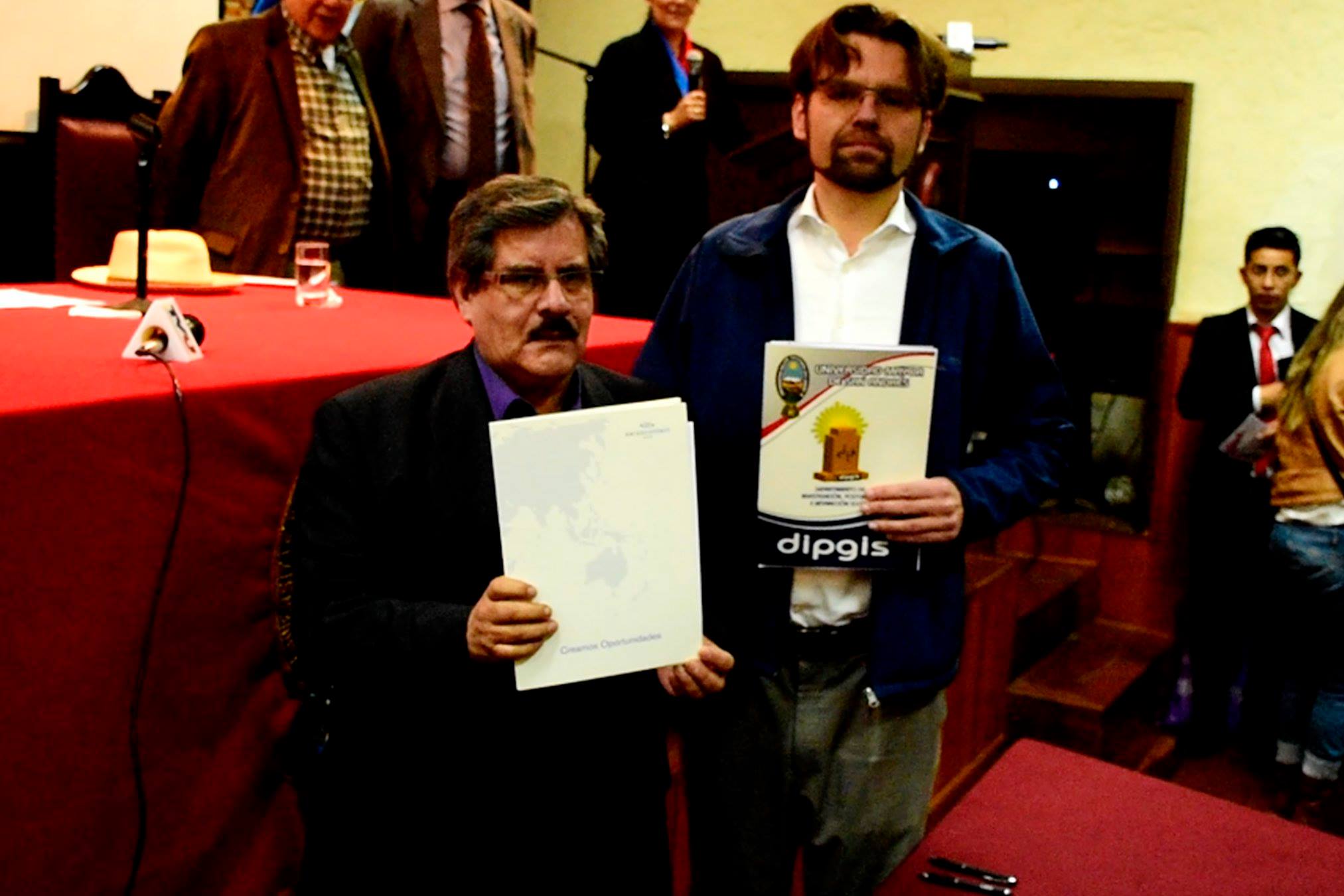 Firma del Convenio Marco UMSA–Swisscontact (2019)