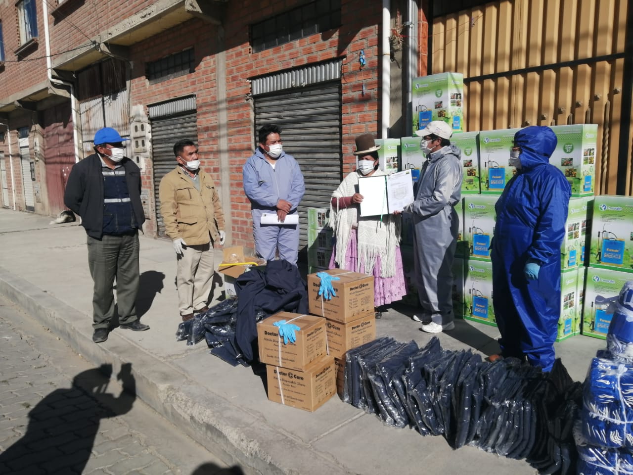 Entrega de equipos de bioseguridad — imagen 4