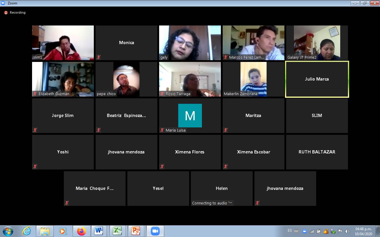 SLIM UMSA apoya a municipios durante la cuarentena 2020