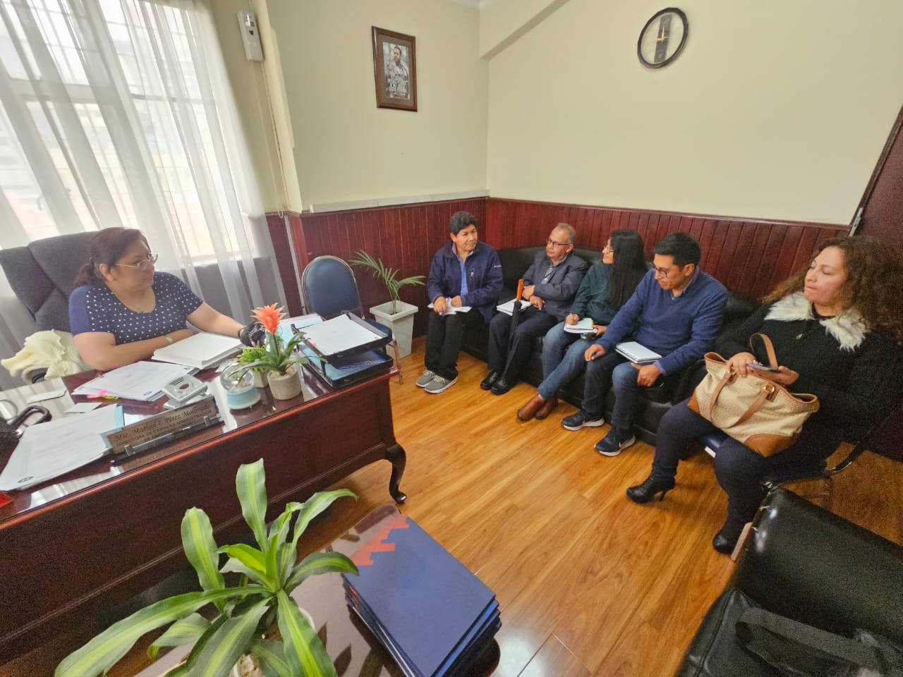 Reunión convenio UMSA–Suyana — imagen 2