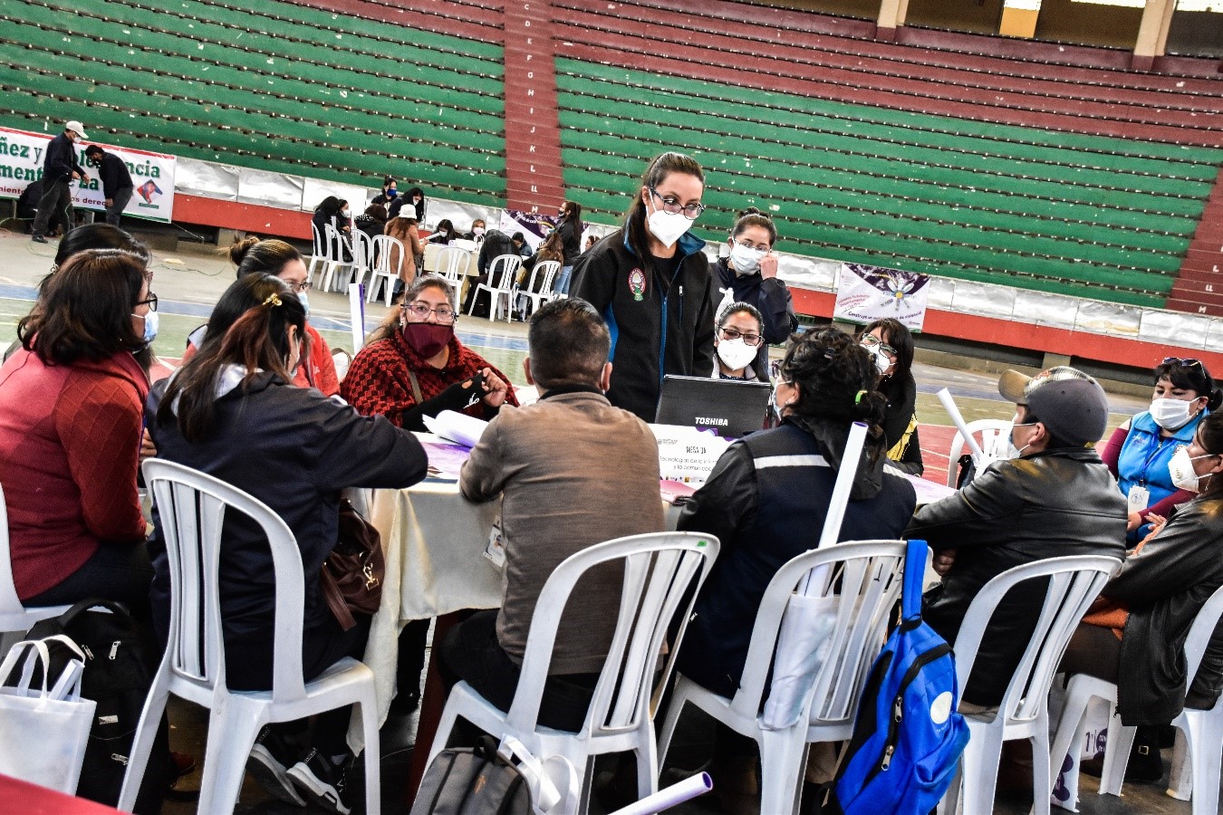 Trabajo en mesas por ejes temáticos — 2020