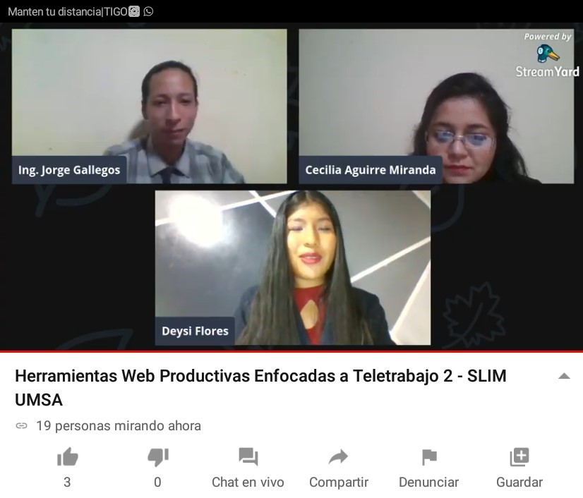 Capacitación a técnicos del Programa SLIM — 2020