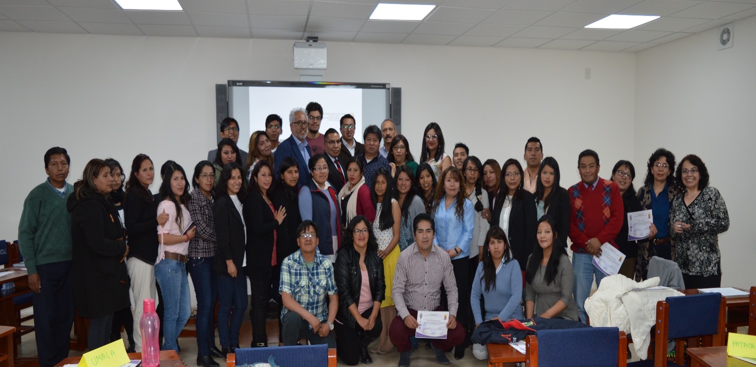 Clausura del Taller de Inducción SLIM–UMSA (2019)