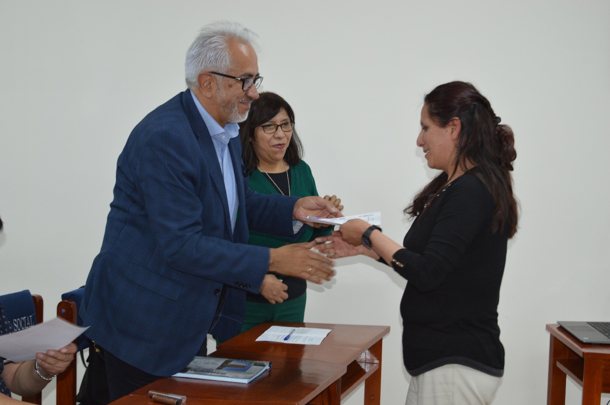 Participantes del taller de inducción (2019)