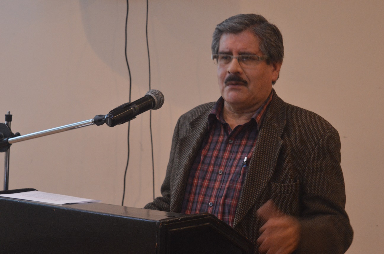 Panel con representantes de Swisscontact y UMSA