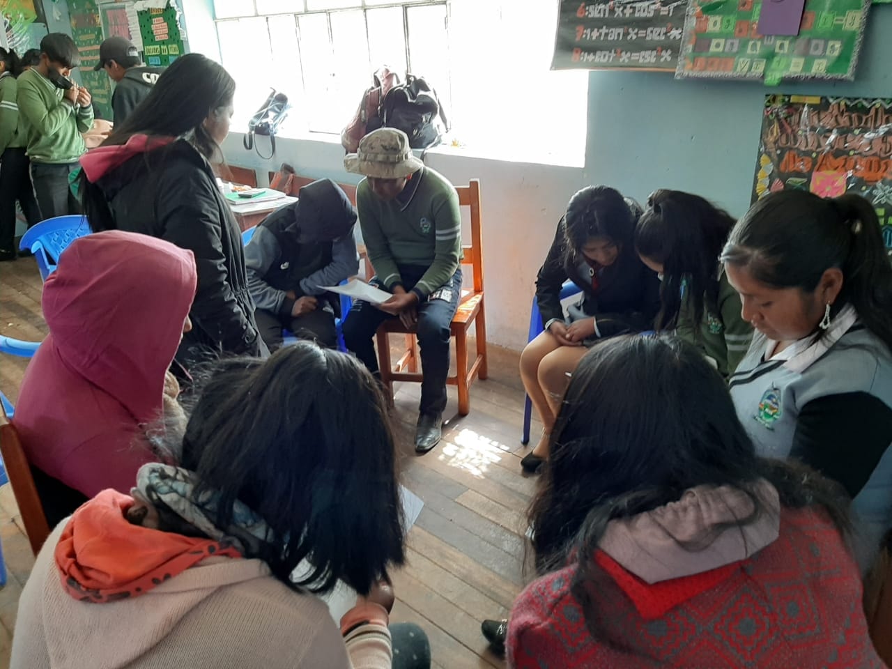 Taller colegio Chuquiñapi 10