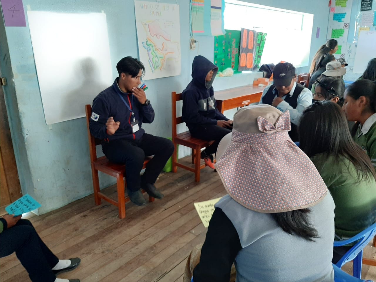 Taller colegio Chuquiñapi 1