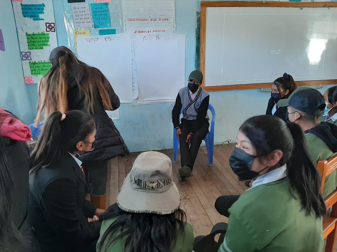 Taller colegio Chuquiñapi 2