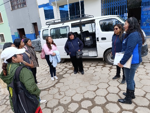Estudiantes de Trabajo Social visitan el SLIM de Palca para prácticas preprofesionales