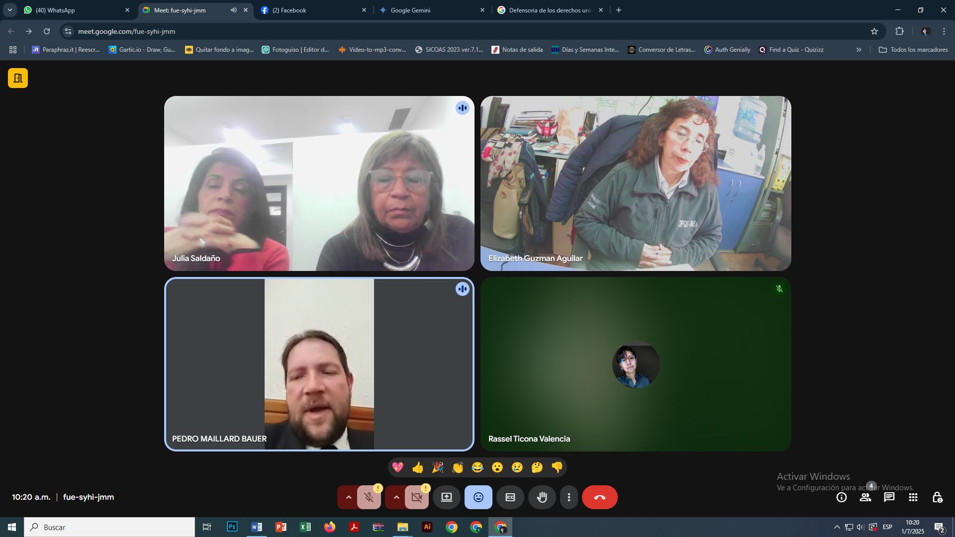 Intercambio internacional UMSA Tucumán 2025