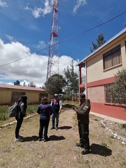 Equipo de Trabajo Social en Patacamaya