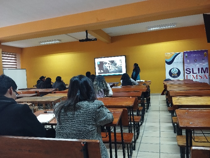 Auditorio Edwin Flores durante el taller inaugural