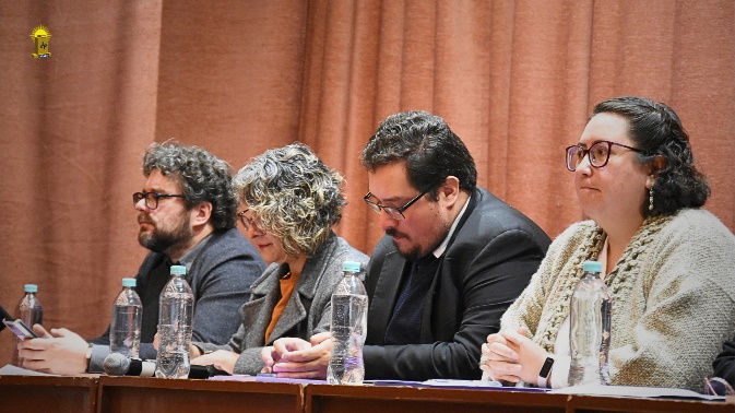 Autoridades en presentación del estudio UMSA