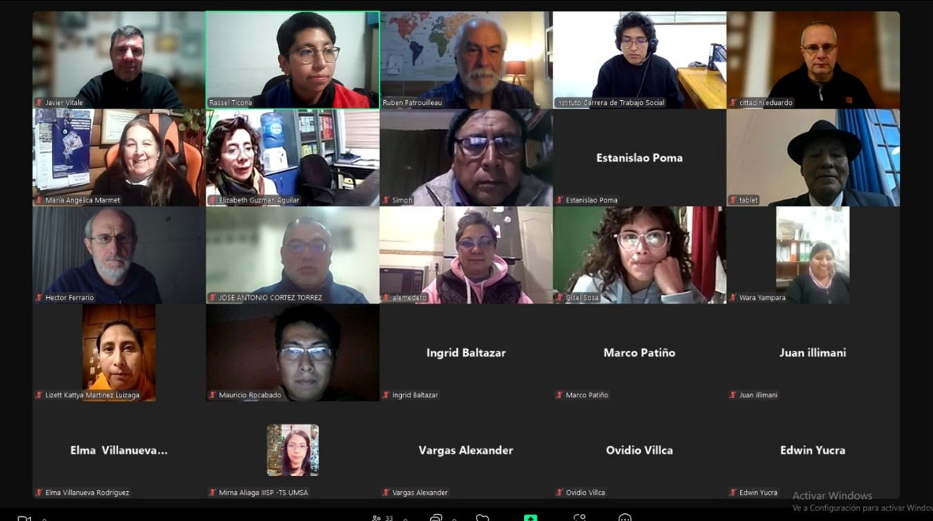 Inauguración Webinarios Cambio Global