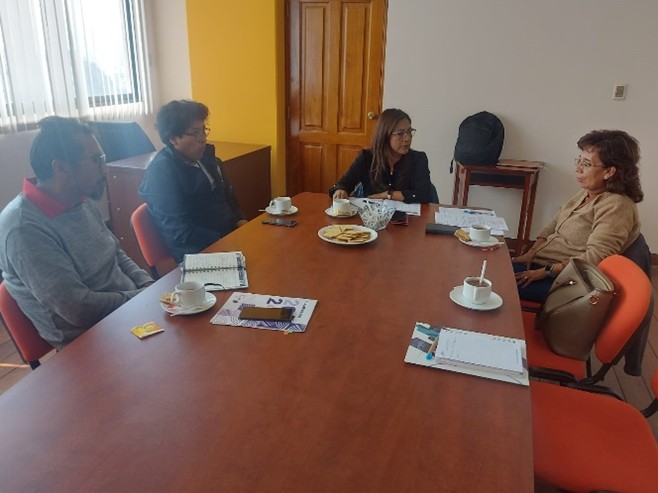 Equipo de la UMSA planificando estrategias