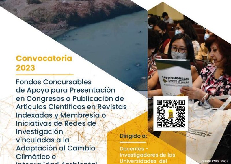 FONDOS CONCURSABLES DE APOYO PARA PRESENTACIÓN EN CONGRESO O PUBLICACIÓN DE ARTÍCULOS CIENTÍFICOS EN REVISTAS INDEXADAS Y MEMBRESÍA O INICIATIVAS DE REDES DE INVESTIGACIÓN