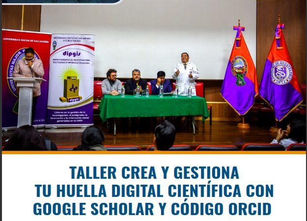 TALLER CREA Y GESTIONA TU HUELLA DIGITAL CIENTÍFICA CON GOOGLE SCHOLAR Y CÓDIGO ORCID