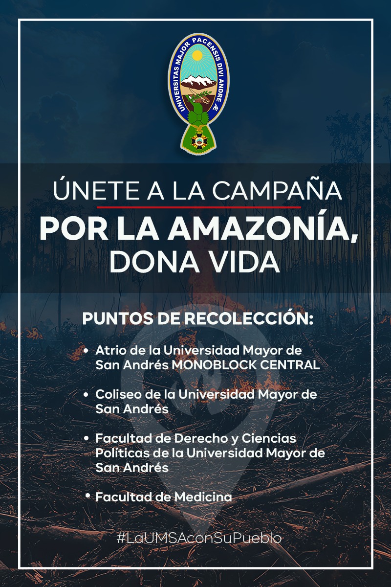 Lee más sobre el artículo CAMPAÑA POR LA AMAZONÍA , DONA VIDA