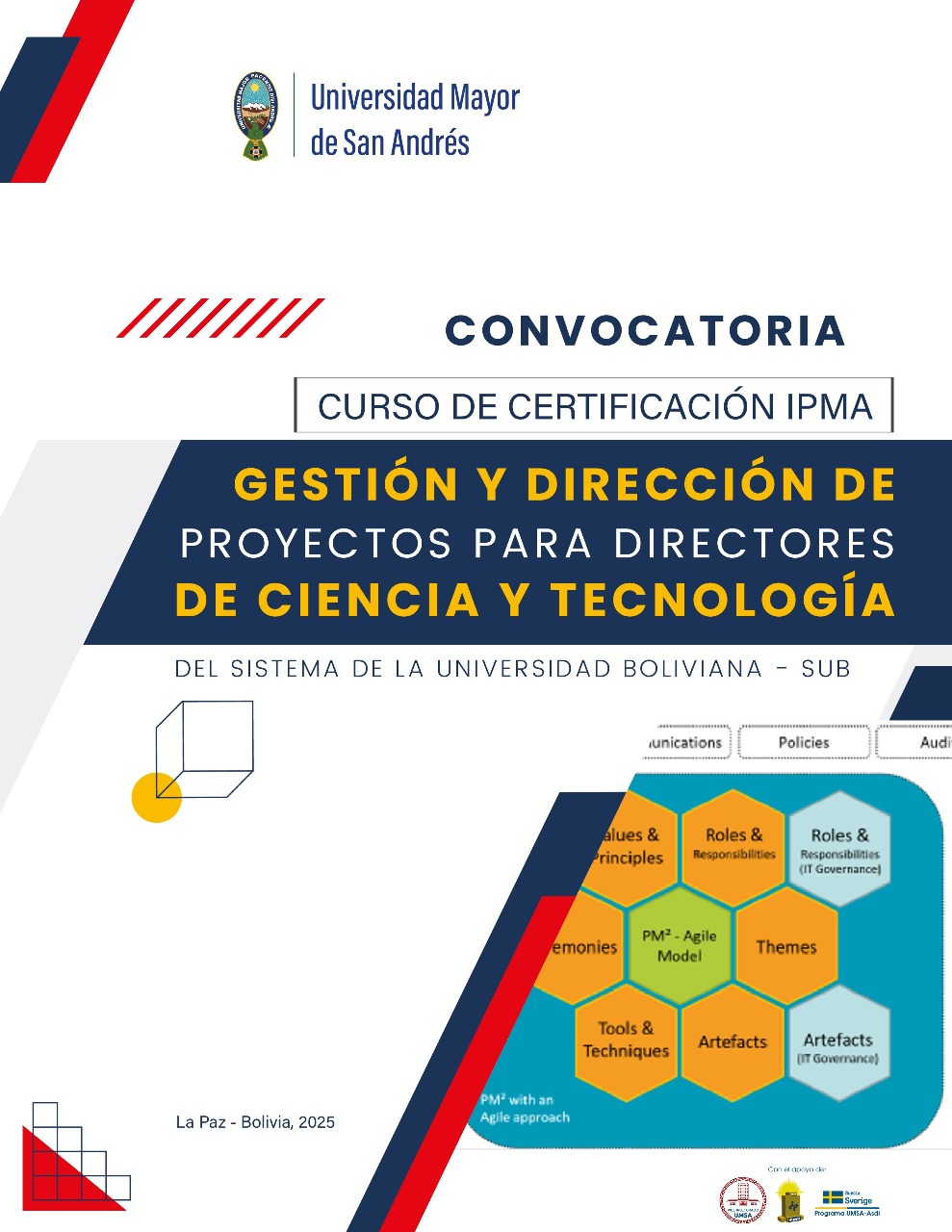Lee más sobre el artículo CONVOCATORIA CURSO CERTIFICACIÓN IPMA. GESTIÓN Y DIRECCIÓN DE PROYECTOS PARA DIRECTORES DE CIENCIA Y TECNOLOGÍA