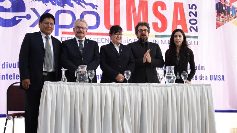 INAUGURADA EXPO UMSA  2025