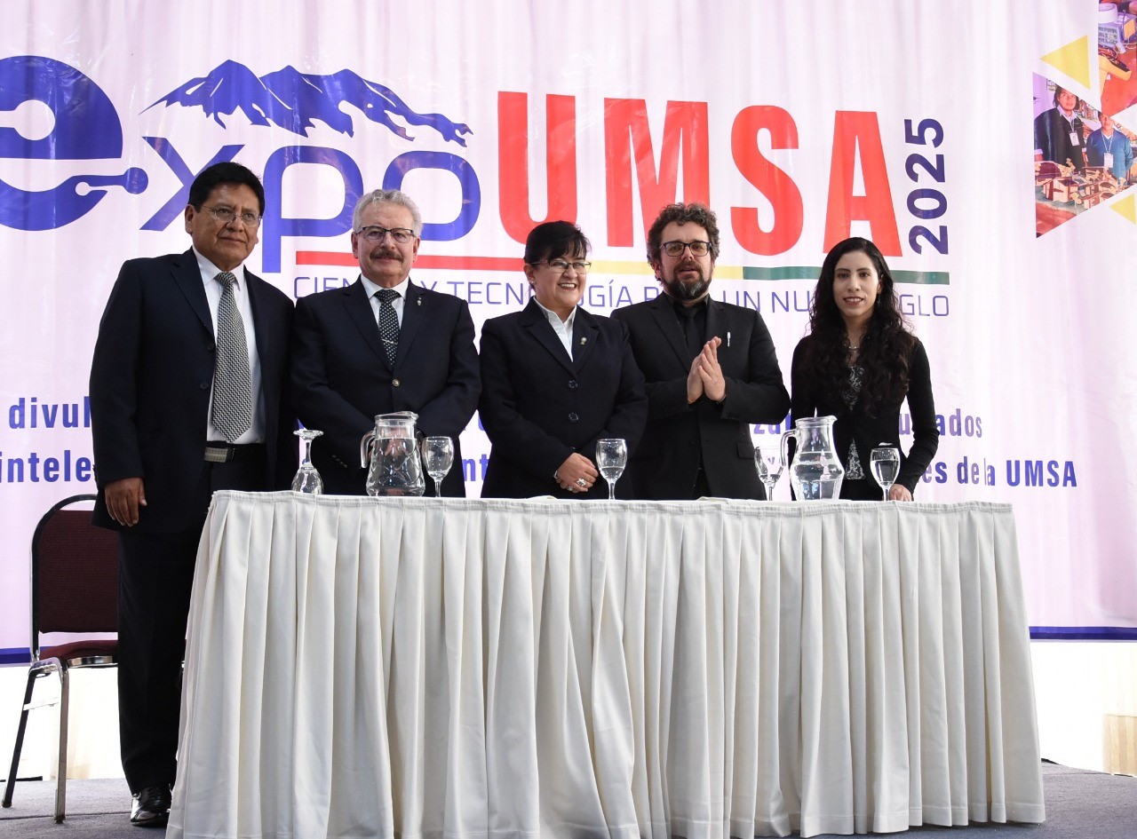 Lee más sobre el artículo INAUGURADA EXPO UMSA  2025