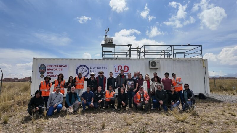 INAUGURADO LABORATORIO MÓVIL CIENTÍFICO DE MONITOREO ATMOSFÉRICO EN EL AEROPUERTO INTERNACIONAL DE EL ALTO