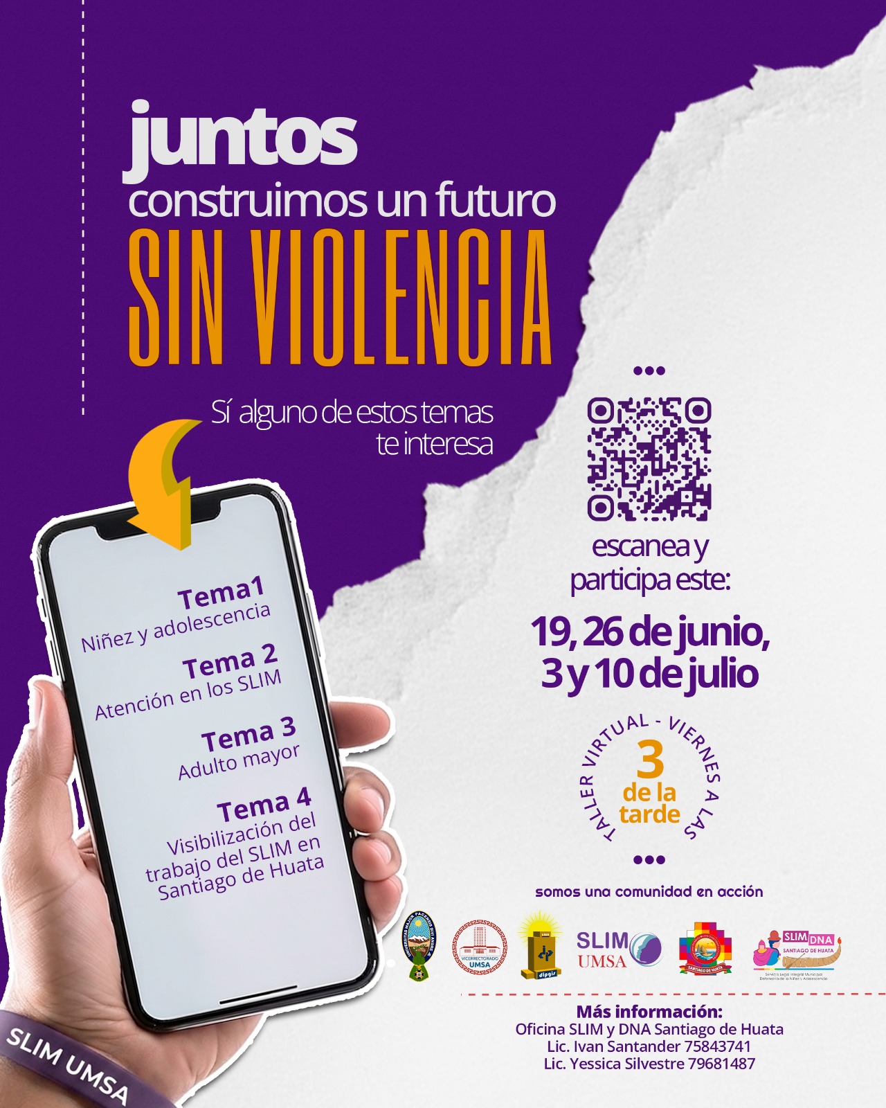 JUNTOS CONSTRUIMOS UN FUTURO SIN VIOLENCIA