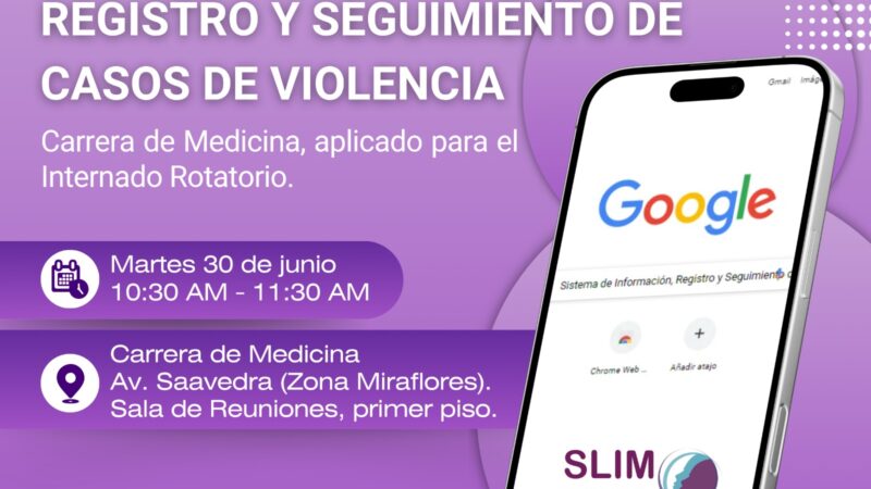 PRESENTACIÓN DE LA SEGUNDA FASE SISTEMA DE INFORMACIÓN REGISTRO Y SEGUIMIENTO DE CASOS DE VIOLENCIA