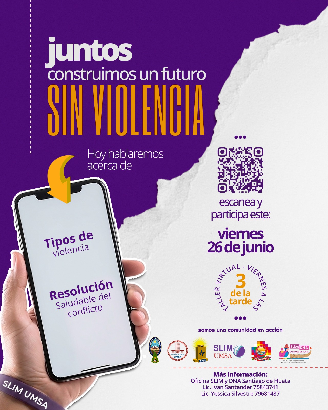 JUNTOS CONSTRUIMOS UN FUTURO SIN VIOLENCIA